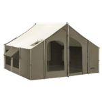 Tent with stove compatibility