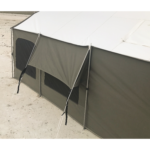 Tent with stove compatibility